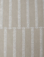 Tessera Throw Pillow | Offset Stripe Motif, Modern Design