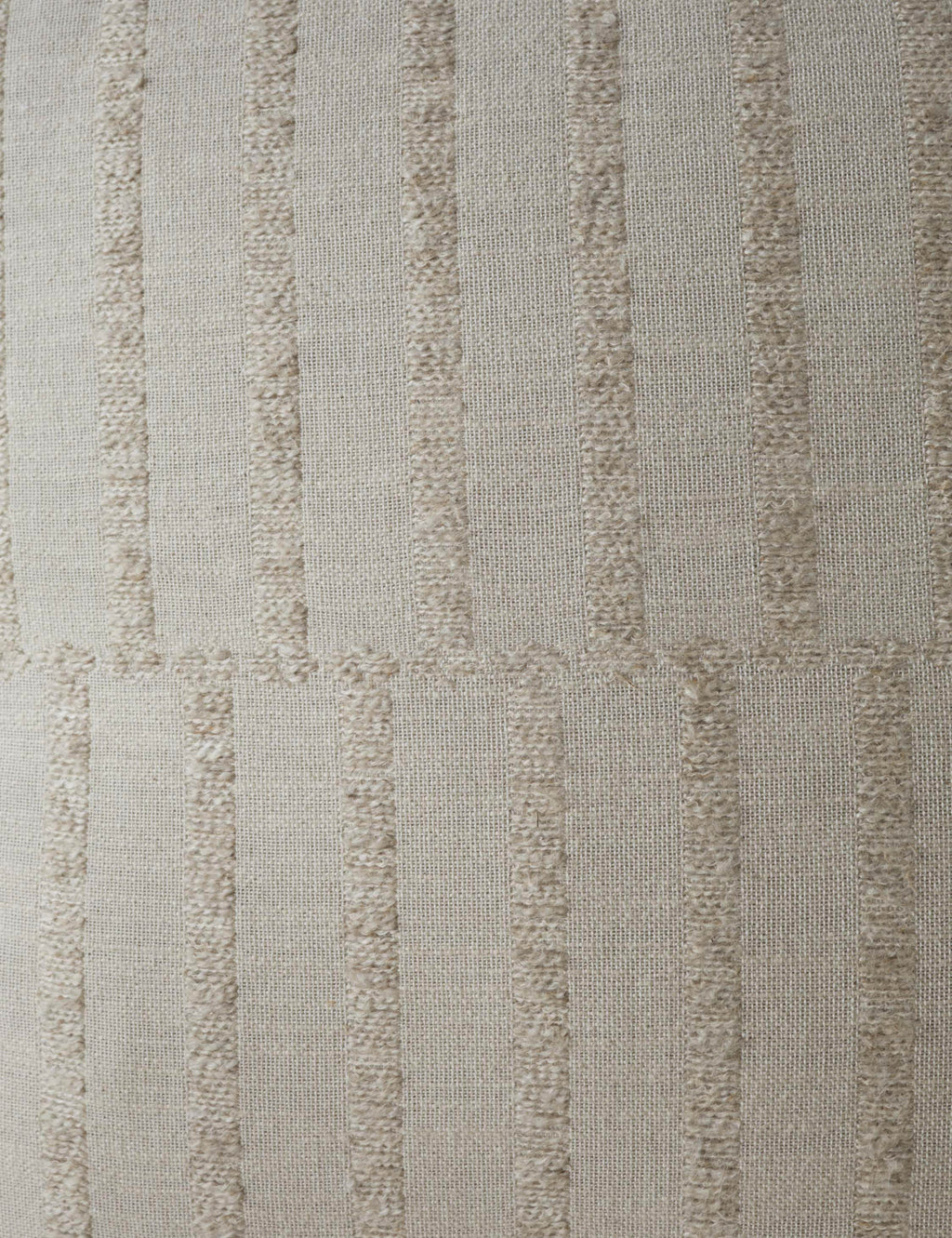 Tessera Throw Pillow | Offset Stripe Motif, Modern Design