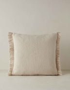 Talon Indoor/Outdoor Pillow | Chunky Fibers, Generous Fringe