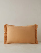 Talon Indoor/Outdoor Pillow | Chunky Fibers, Generous Fringe