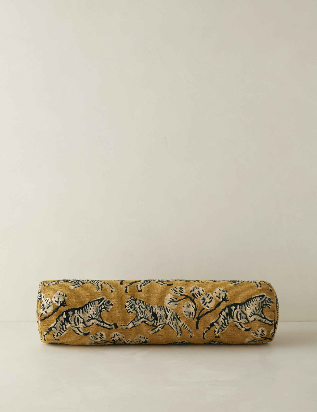 Bristol Bolster Pillow | Hand-Drawn Tiger Jacquard Design