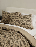 Brixton Hemp Duvet Cover | Sustainable Tiger Print Design