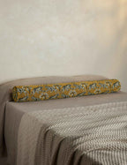 Brixton Jacquard Bolster Pillow | Oversized Tiger Print Design
