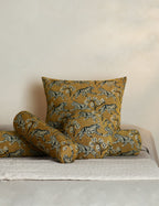 Tigris Jacquard Pillow | Intricate Tiger Print, Exclusive Design