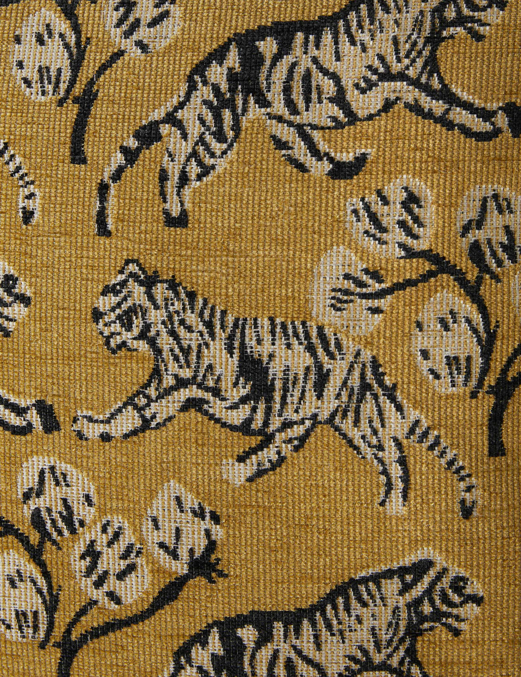 Tigris Jacquard Pillow | Intricate Tiger Print, Exclusive Design