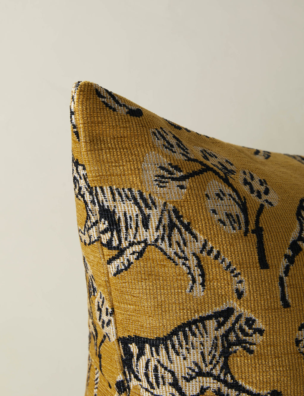Tigris Jacquard Pillow | Unique Tiger Print, Exclusive Design