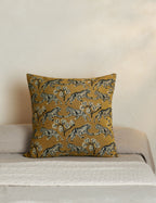 Tigris Jacquard Pillow | Intricate Tiger Print, Exclusive Design