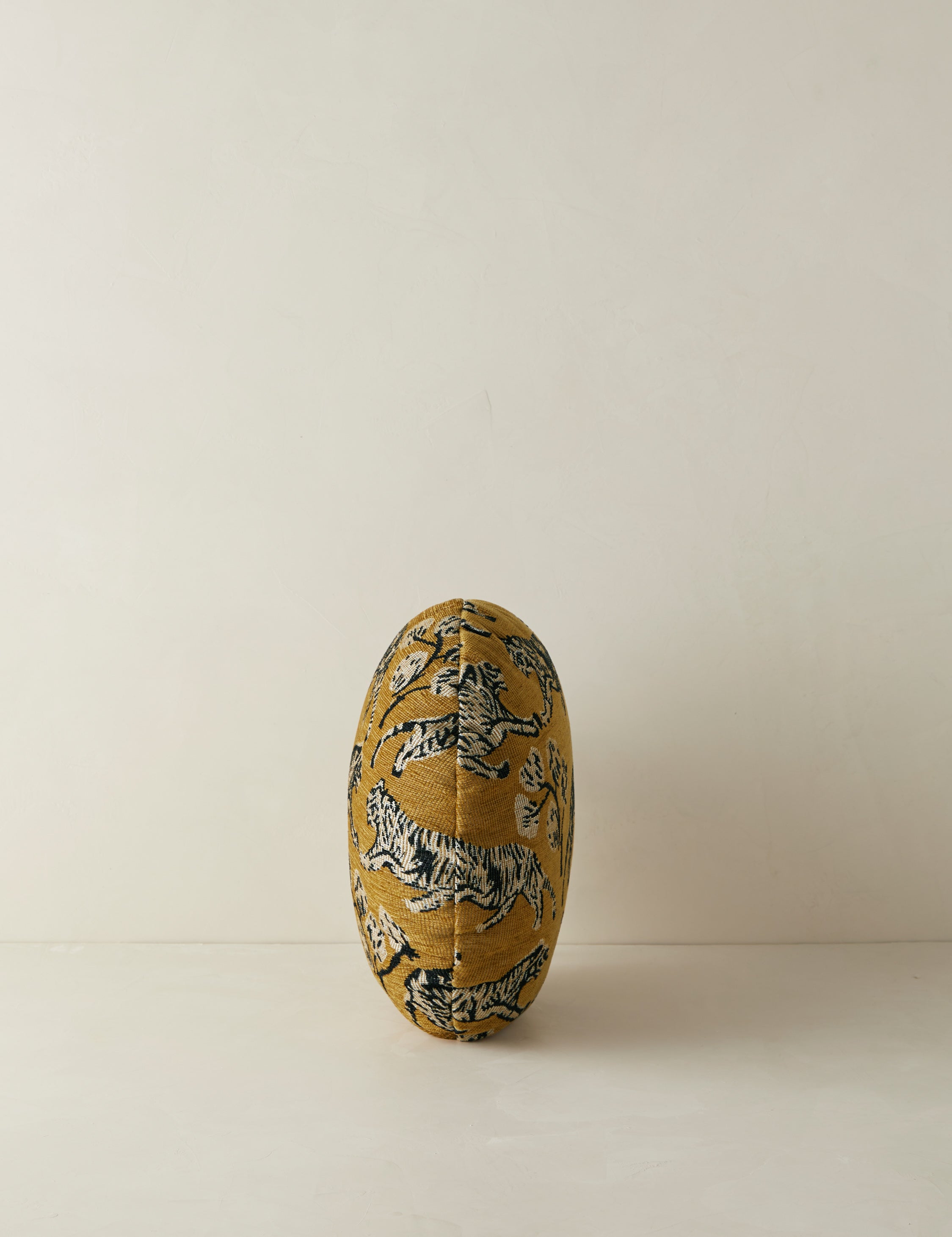Tango Jacquard Pillow | Intricate Tiger Print Design