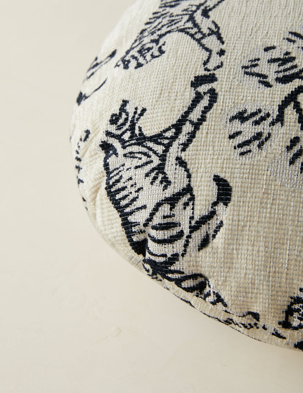Tango Jacquard Pillow | Intricate Tiger Print Design