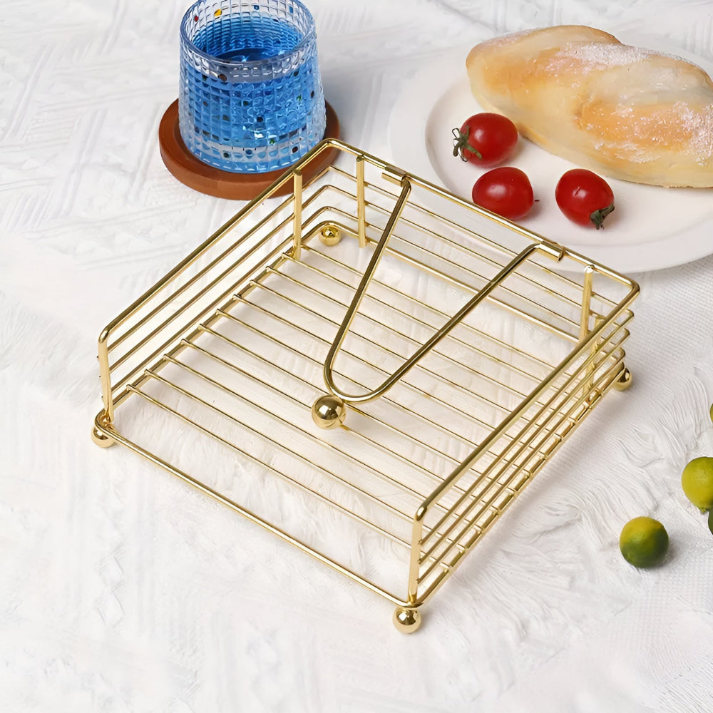 TableShine: Napkin Holder Made of Iron – Modern, Decorative & Durable for Kitchen & Dining Table