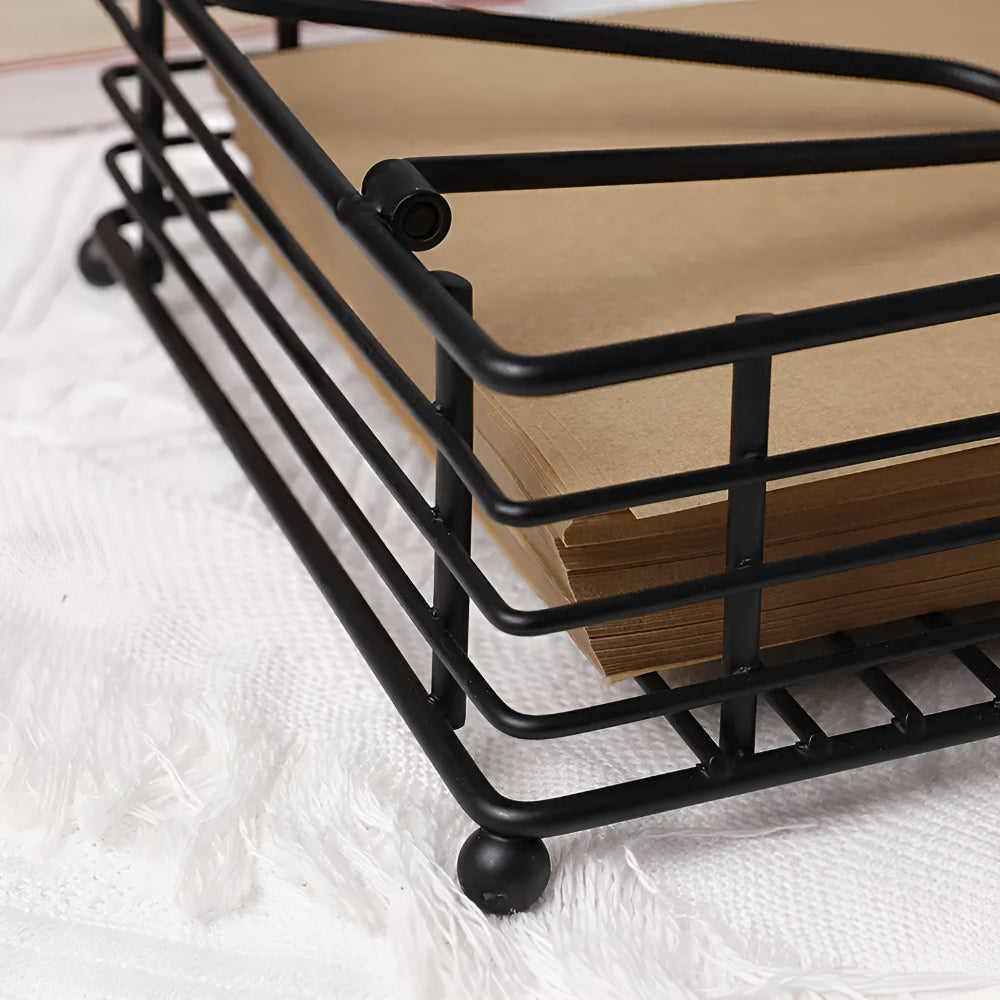 TableShine: Napkin Holder Made of Iron – Modern, Decorative & Durable for Kitchen & Dining Table