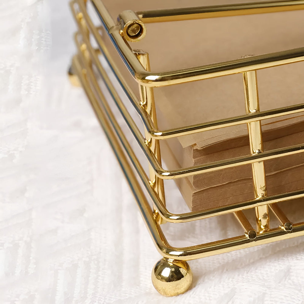 TableShine: Napkin Holder Made of Iron – Modern, Decorative & Durable for Kitchen & Dining Table