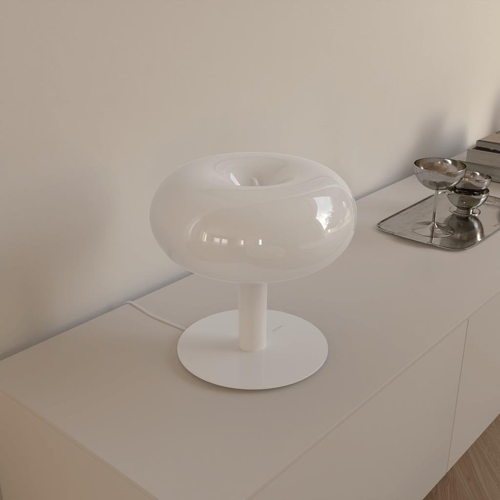 Lumo LED Table Lamp | Dimmable Touch, Retro Mushroom Design