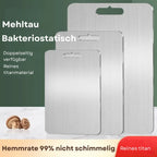 TitanClean: Stainless Steel Cutting Board with Antibacterial Surface & Scratch-Resistant Structure – for Hygienic Kitchen Work