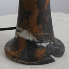 Carved Marble Dome Accent Lamp with Horizontal Glow