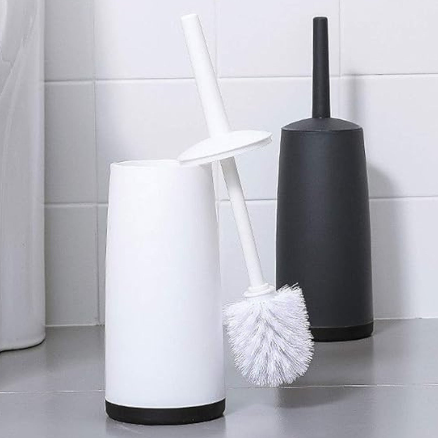 Toilet Brush Cleaner, Durable Plastic, Compact Design, Easy Maintenance