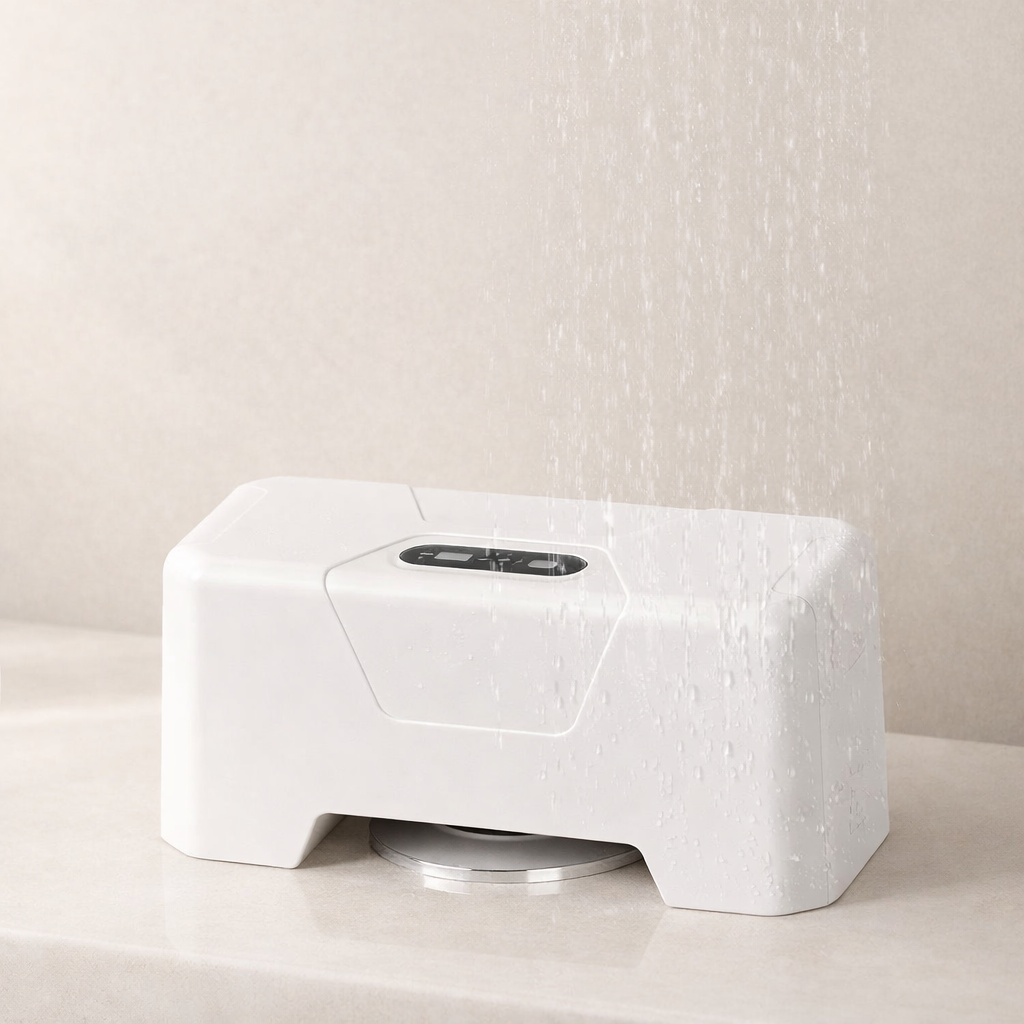 Touchless Toilet Flush System Infrared Sensor ABS Waterproof IPX5 Rechargeable 14 x 6.4 cm