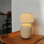 Cordless Petite Ceramic Table Lamp with Touch Shade
