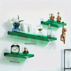 TranspaStil: Decorative Wall Shelves – Robust, Easy to Care for & Hanging in Contemporary Design for Living Room & Kitchen