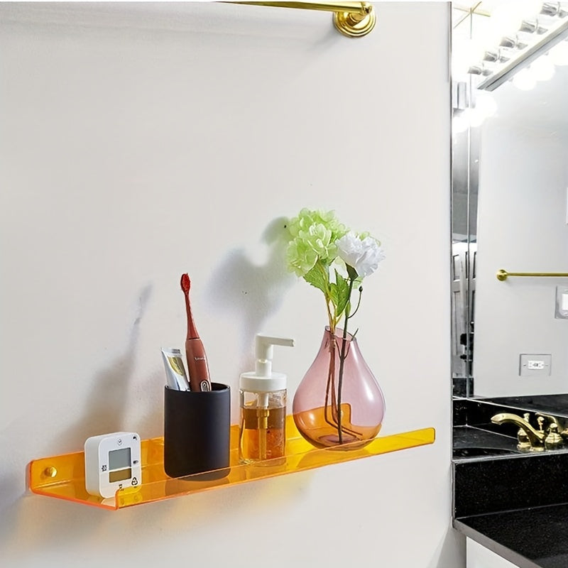 TranspaStil: Decorative Wall Shelves – Robust, Easy to Care for & Hanging in Contemporary Design for Living Room & Kitchen