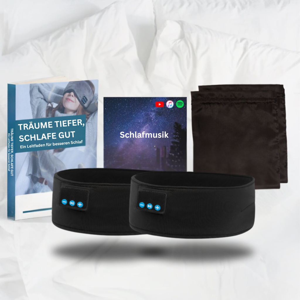 TraumBand: Bluetooth Sleep Mask – Comfortable, Lightproof & Relaxing for Restful Nights