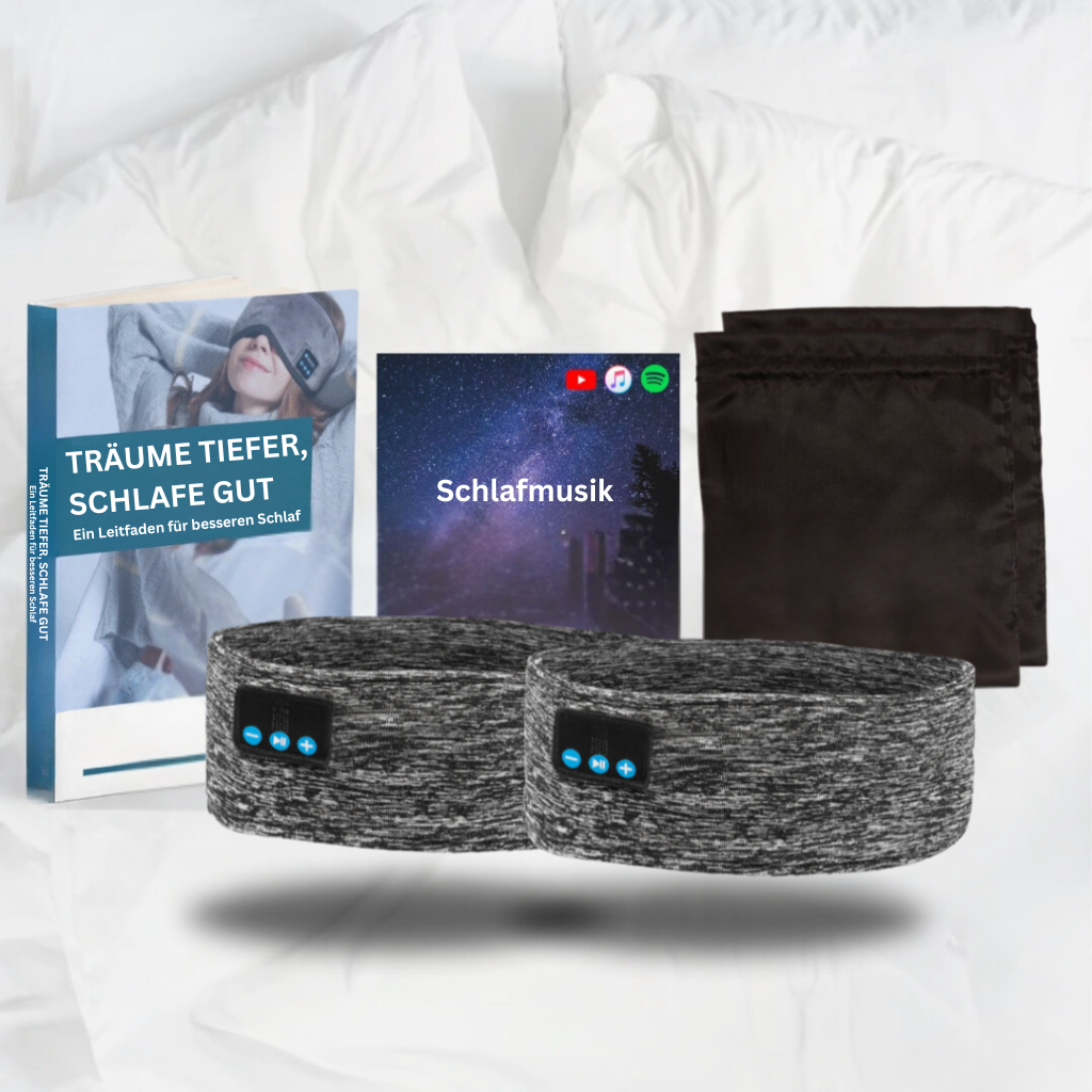 TraumBand: Bluetooth Sleep Mask – Comfortable, Lightproof & Relaxing for Restful Nights