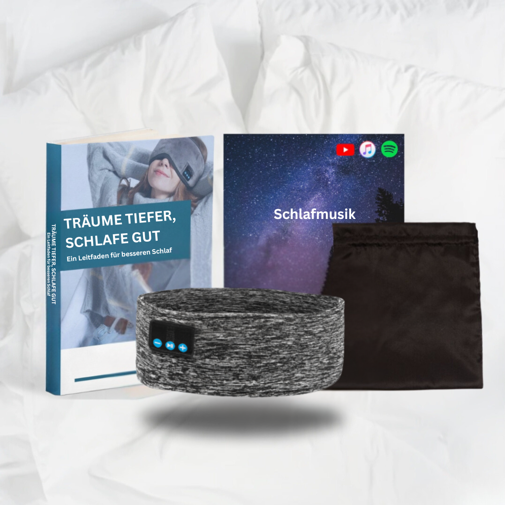 TraumBand: Bluetooth Sleep Mask – Comfortable, Lightproof & Relaxing for Restful Nights