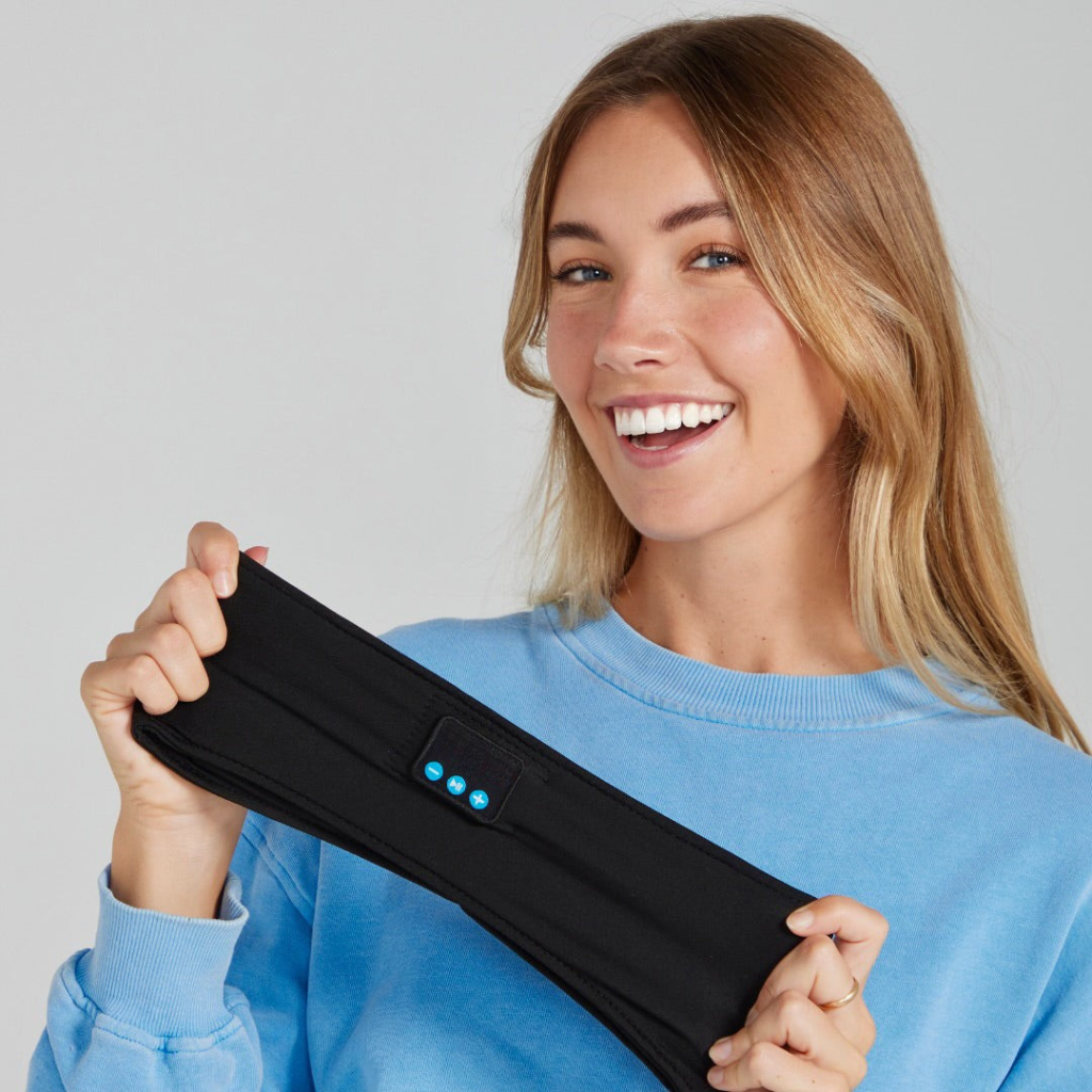 TraumBand: Bluetooth Sleep Mask – Comfortable, Lightproof & Relaxing for Restful Nights