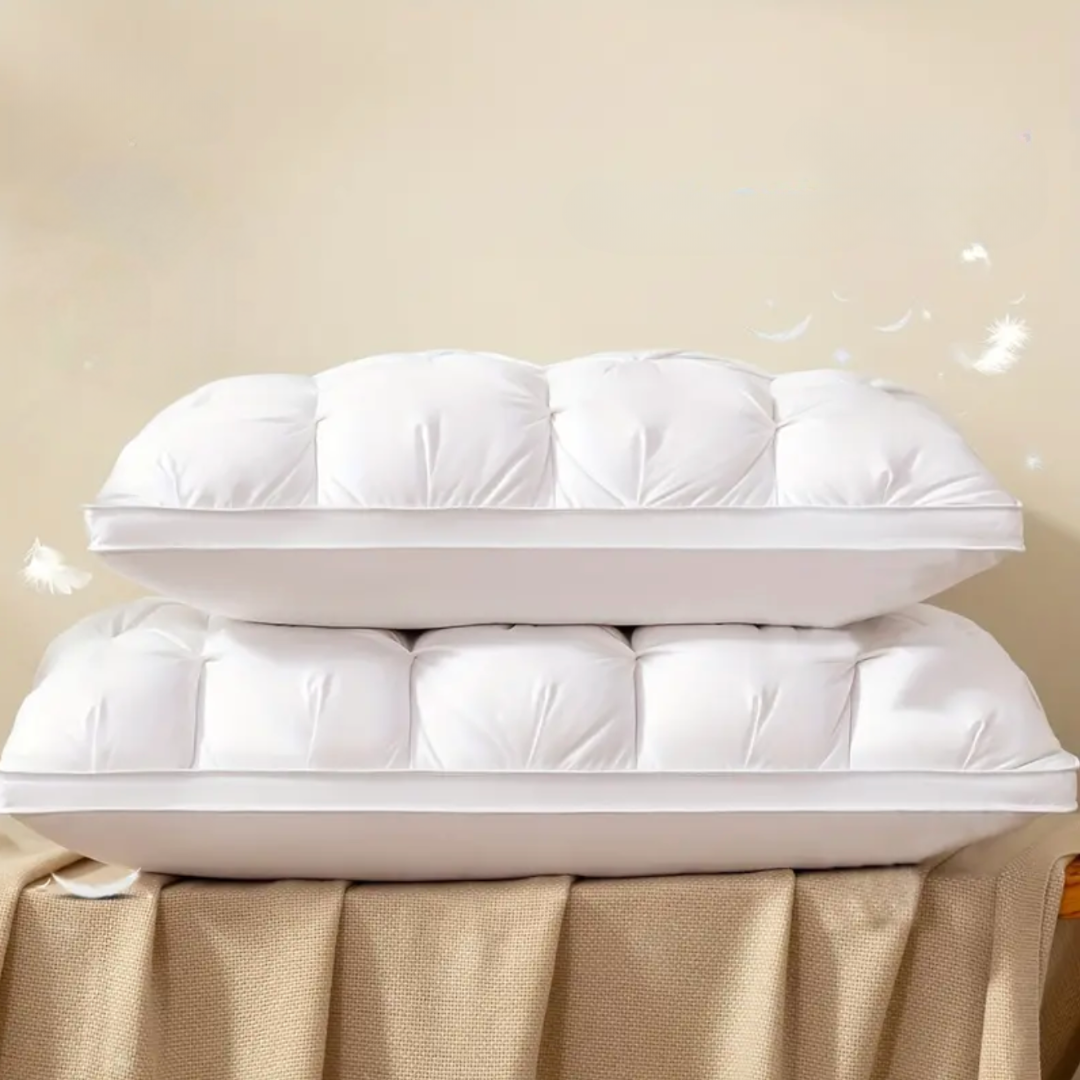 DreamNeck: Luxury Goose Down Pillow – Comfortable & Ergonomic Against Neck Pain
