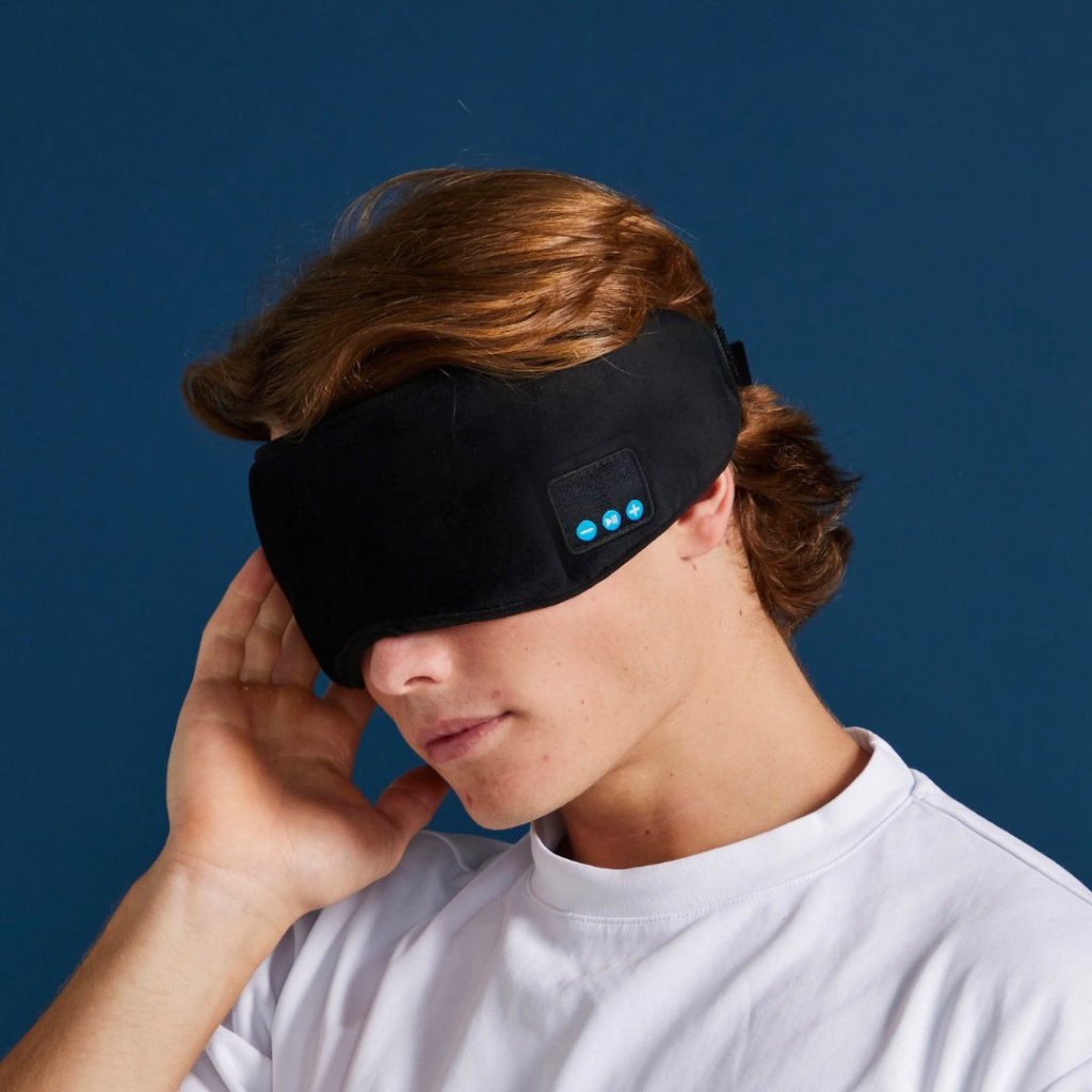 DreamQuiet: Sleep Mask with Bluetooth – Noise Blocker & Music Function for Better Sleep