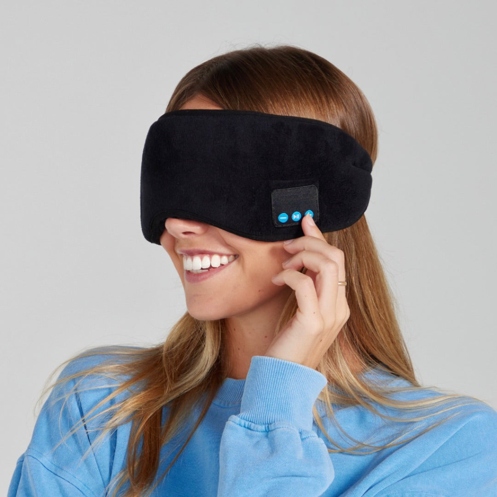 DreamQuiet: Sleep Mask with Bluetooth – Noise Blocker & Music Function for Better Sleep