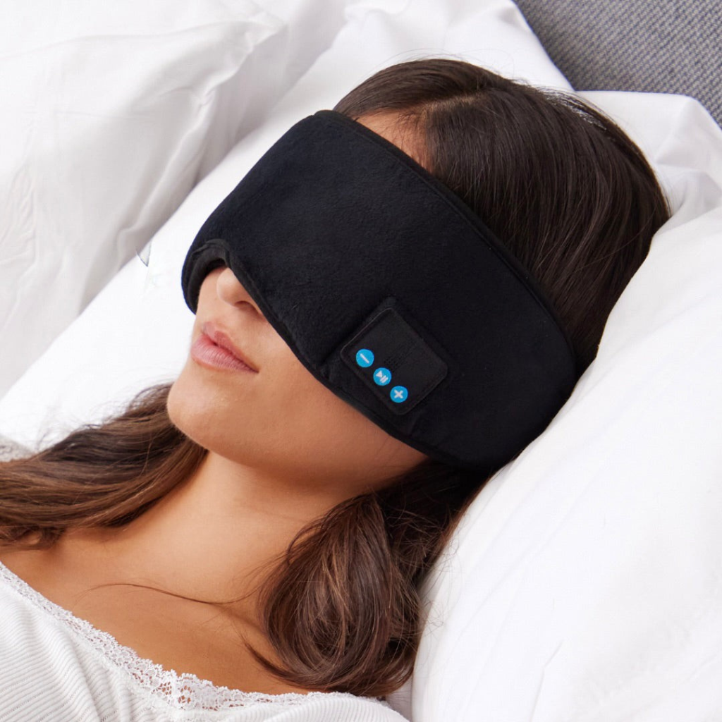 DreamQuiet: Sleep Mask with Bluetooth – Noise Blocker & Music Function for Better Sleep