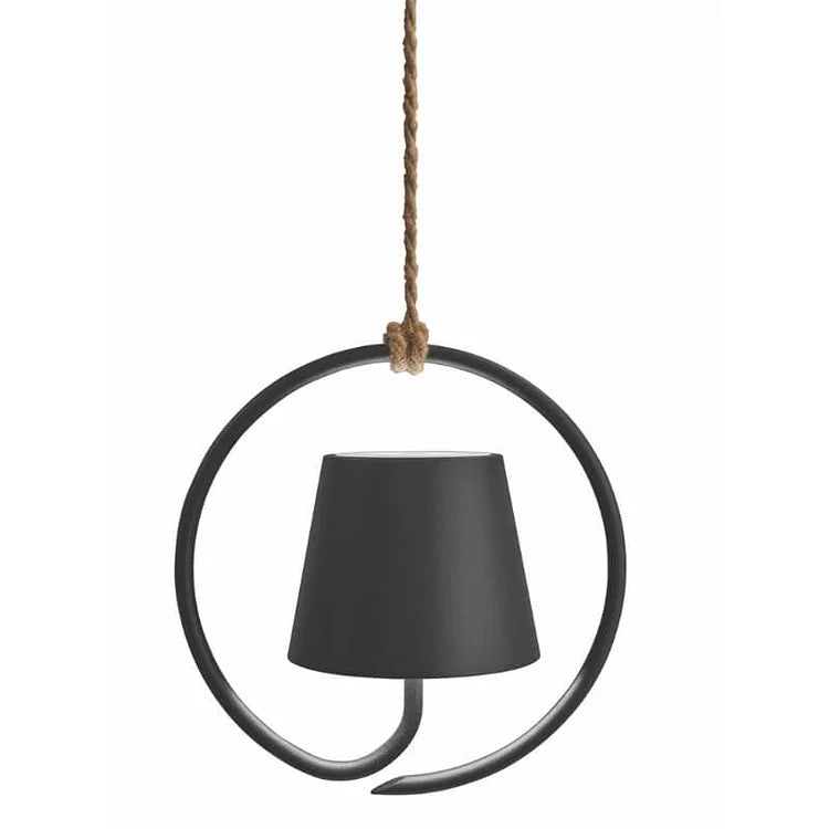 TrendiLight: Battery-Powered Pendant Light with Touch Dimmer – Stylish LED Hanging Lamp for Garden & Living Room