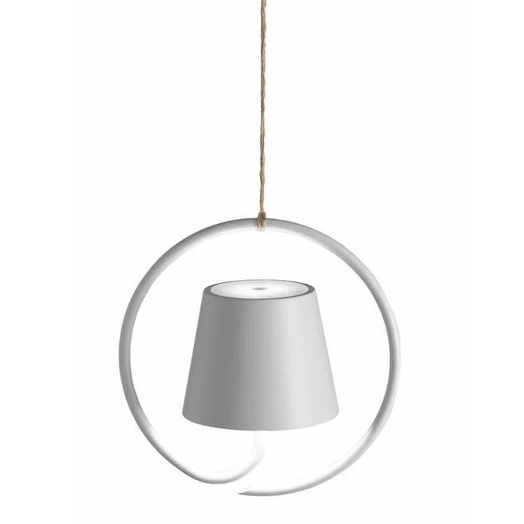 TrendiLight: Battery-Powered Pendant Light with Touch Dimmer – Stylish LED Hanging Lamp for Garden & Living Room