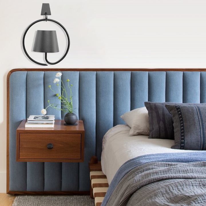 TrendiLight: Battery-Powered Pendant Light with Touch Dimmer – Stylish LED Hanging Lamp for Garden & Living Room