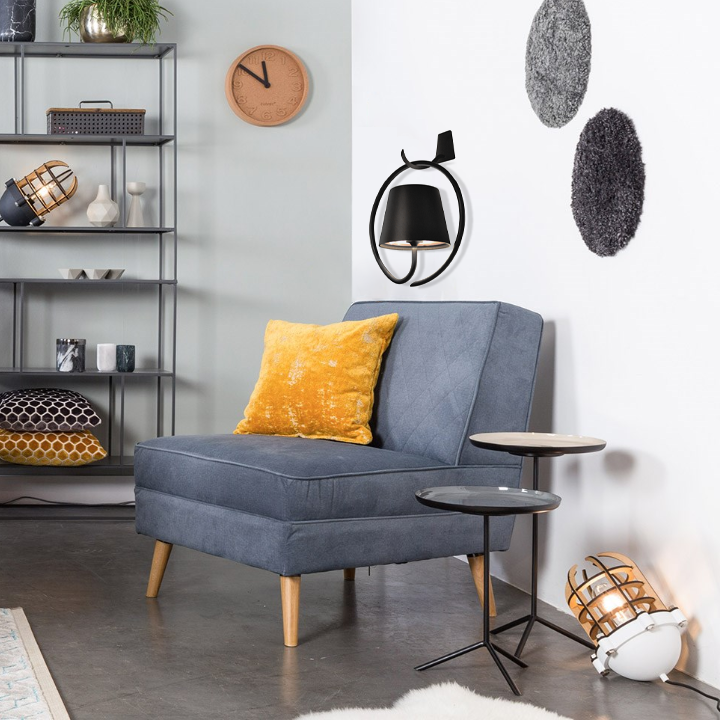 TrendiLight: Battery-Powered Pendant Light with Touch Dimmer – Stylish LED Hanging Lamp for Garden & Living Room