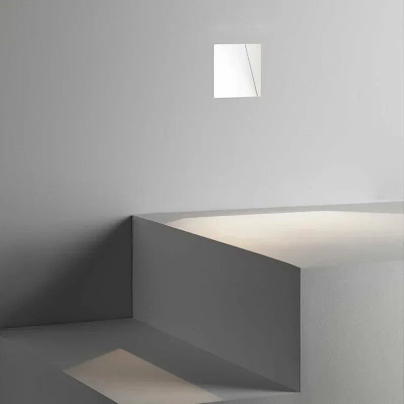 StairGuard: LED Wall Light Stainless Steel with Motion Sensor & Slim Design – for Stairs & Passages