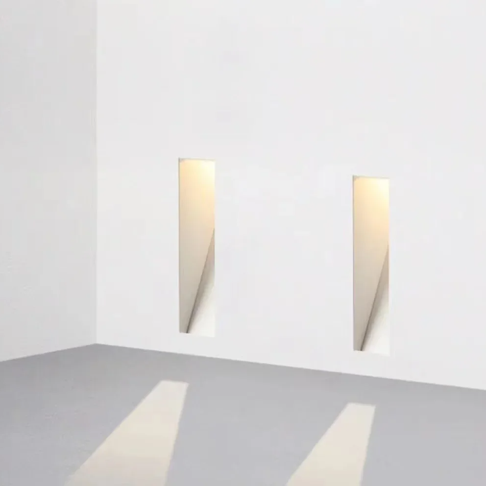 StairGuard: LED Wall Light Stainless Steel with Motion Sensor & Slim Design – for Stairs & Passages