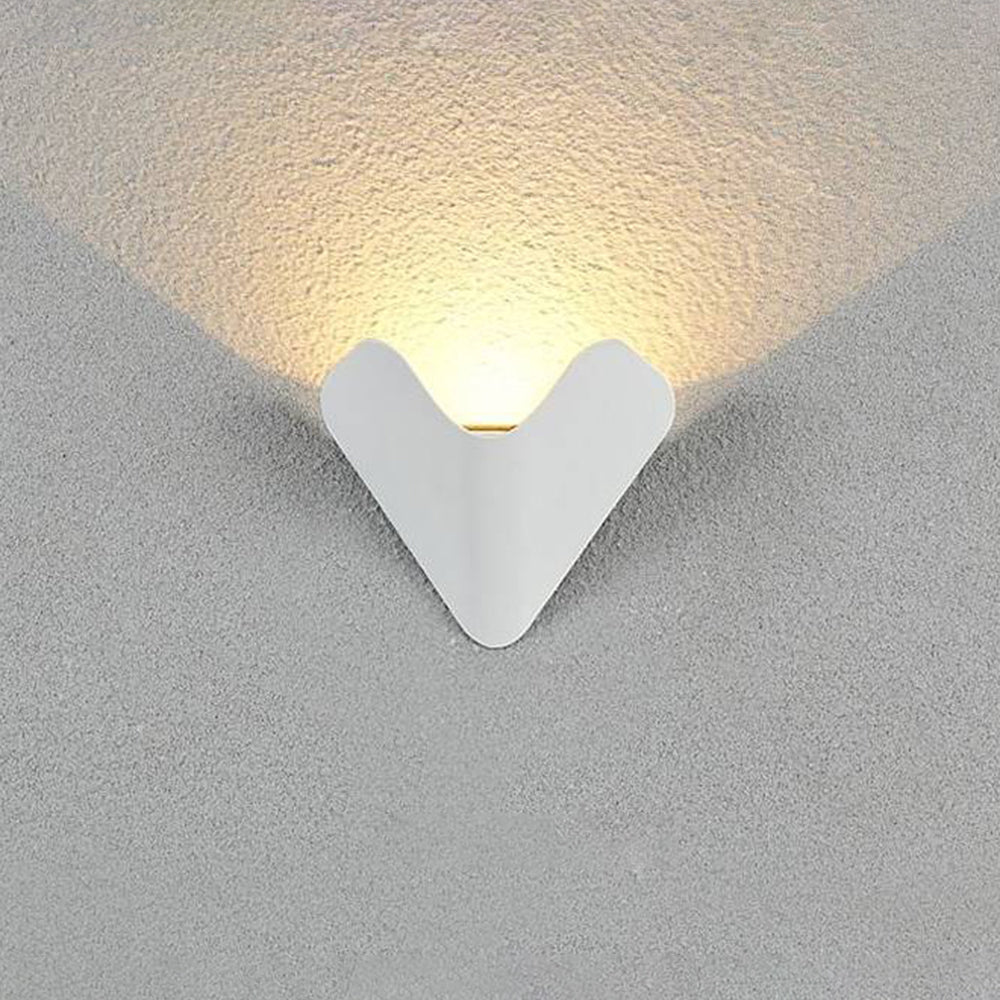 Outdoor Wall Lamp Triangle LED Exterior Wall Light