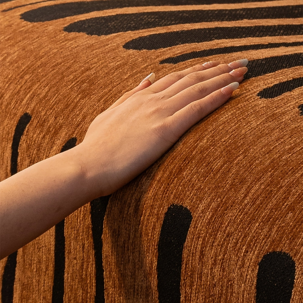 TribaLoom: Woven Sofa Cover with Tribal Design & Soft Texture – for Couch & Living Area