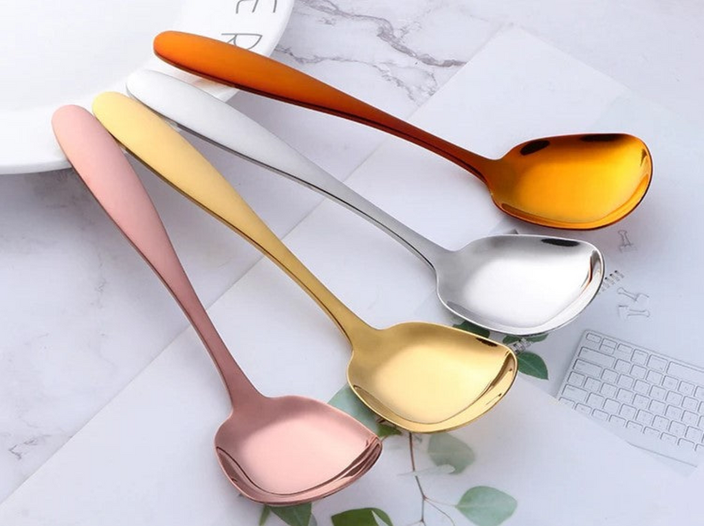 Aurelio – 3-Piece Stainless Steel Serving Spoon Set
