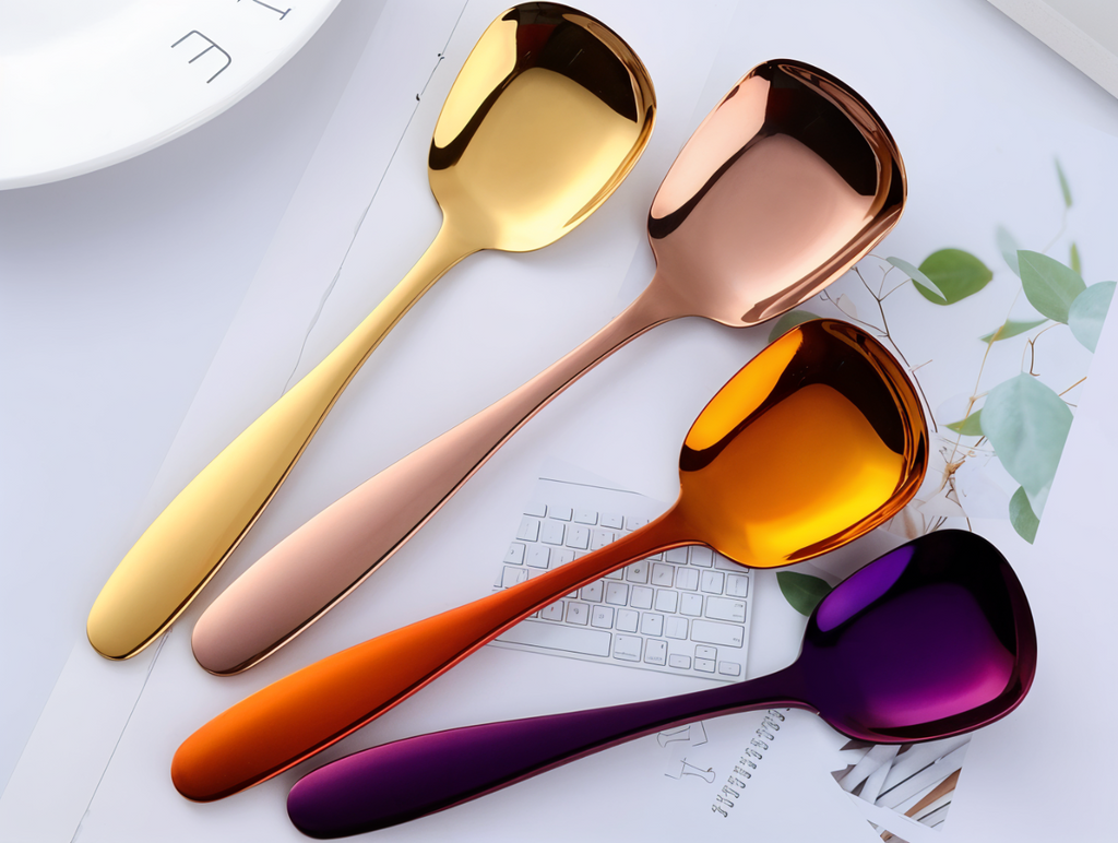Aurelio – 3-Piece Stainless Steel Serving Spoon Set