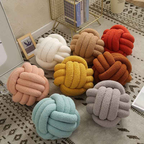Belo Design Cushion | Soft Cotton, Unique Knot Design