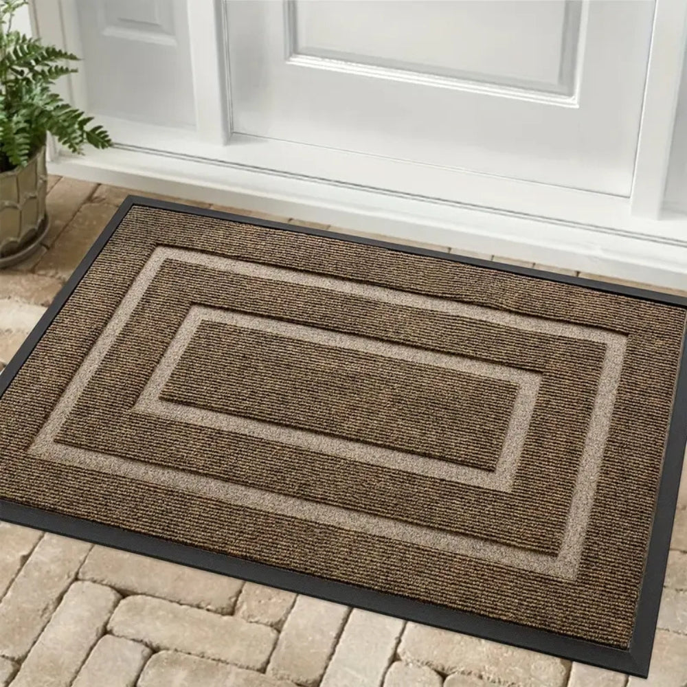 DryStep: Modern Doormat – Lightweight, Washable & Decorative for Hallway, Patio & Entrance Area