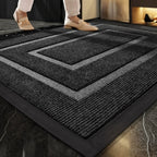 DryStep: Modern Doormat – Lightweight, Washable & Decorative for Hallway, Patio & Entrance Area
