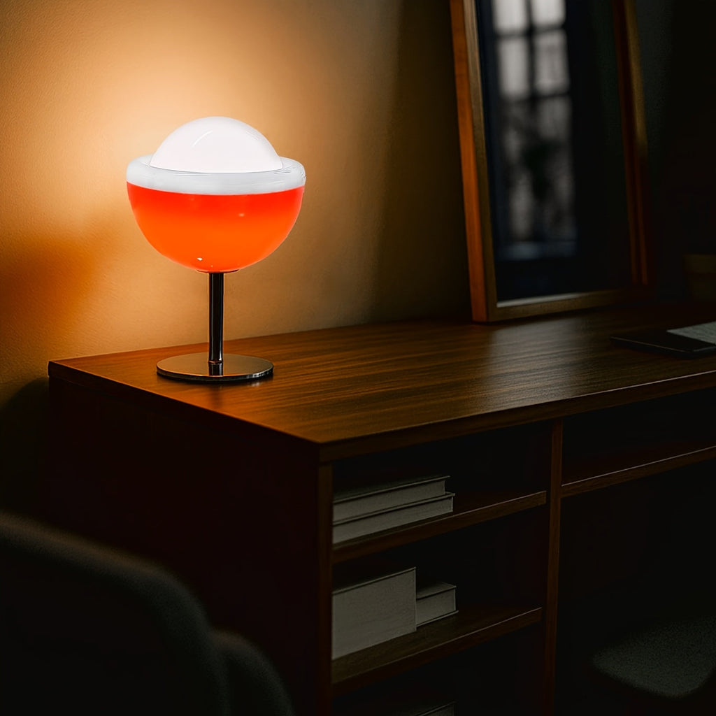 USB Powered Desk Lamp Stepless Dimming Tri Color LED Light