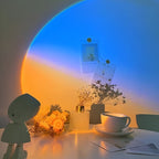 USB Sunset Projector with Touch Control and Adjustable Ambient Lighting