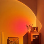 USB Sunset Projector with Touch Control and Adjustable Ambient Lighting
