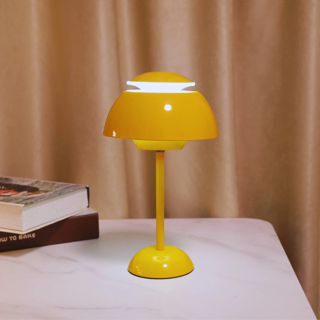 Table Lamp USB Powered Touch Control Dimmable LED Mushroom Design