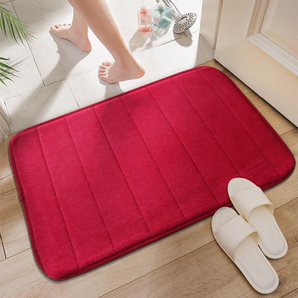 Bela Bath Mat | Ultra-Soft Microfiber, Anti-Slip Design
